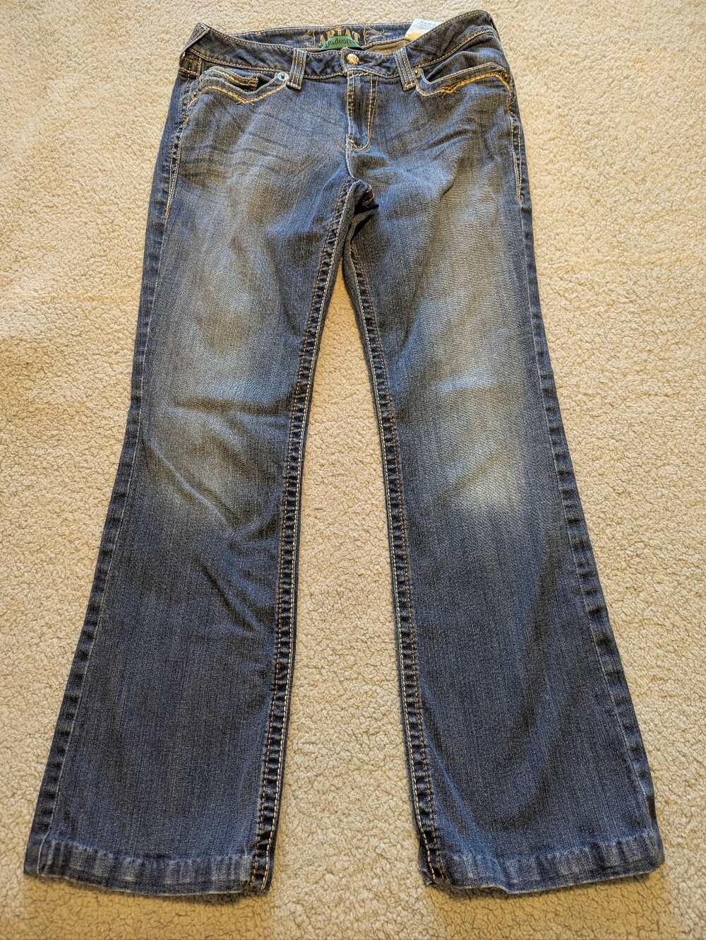 Ariat 32R Turquoise JEANS